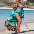 Traje de baño de leopardo sexy Blusa de mujer de verano Bikini