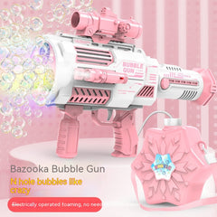 Iluminación automática de máquina de burbujas con orificios N