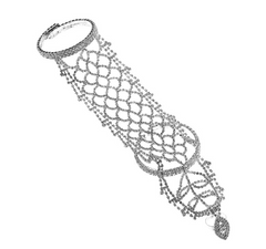 Pulsera de cadena con garra