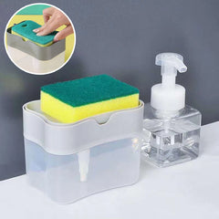 Soap Dispenser for Bathroom Sink Countertop Kitchen Pressing Hands Washing Soap Storage Container Cosmetic Shampoo Bottle