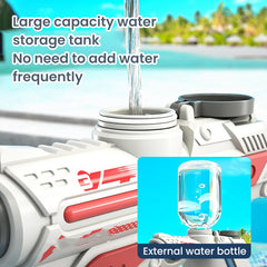 Pistola de agua de verano, pistolas de agua automáticas de alta tecnología, gran capacidad, chico, adulto, piscina de verano, playa, juguete al aire libre