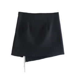 Minifalda ajustada negra
