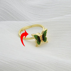Anillo giratorio Fidget Spinner para mujer