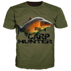 Summer Harajuku Carp Fish Print Men Women T Shirts Casual Breathable