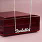 Collar con nombre personalizable 