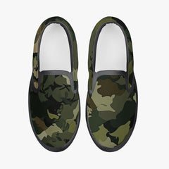 Zapatos sin cordones para niños - Camuflaje 